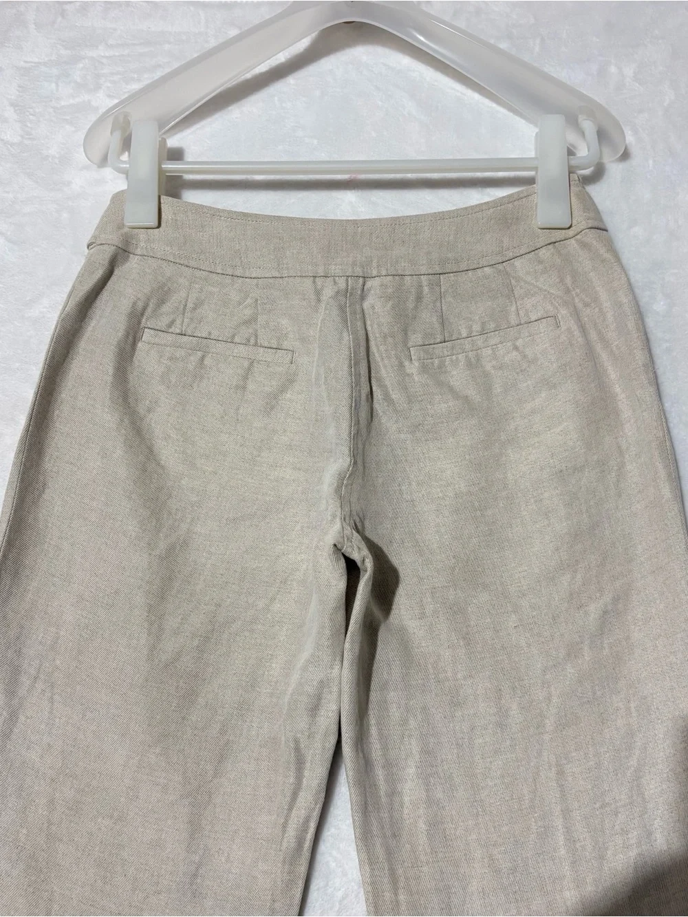 J. Crew Wide Leg Linen Trousers